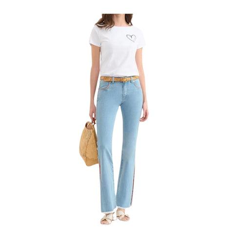 ALVIERO MARTINI T-Shirt T-shirt Donna logo cuore Bianco - Francavilla Moda